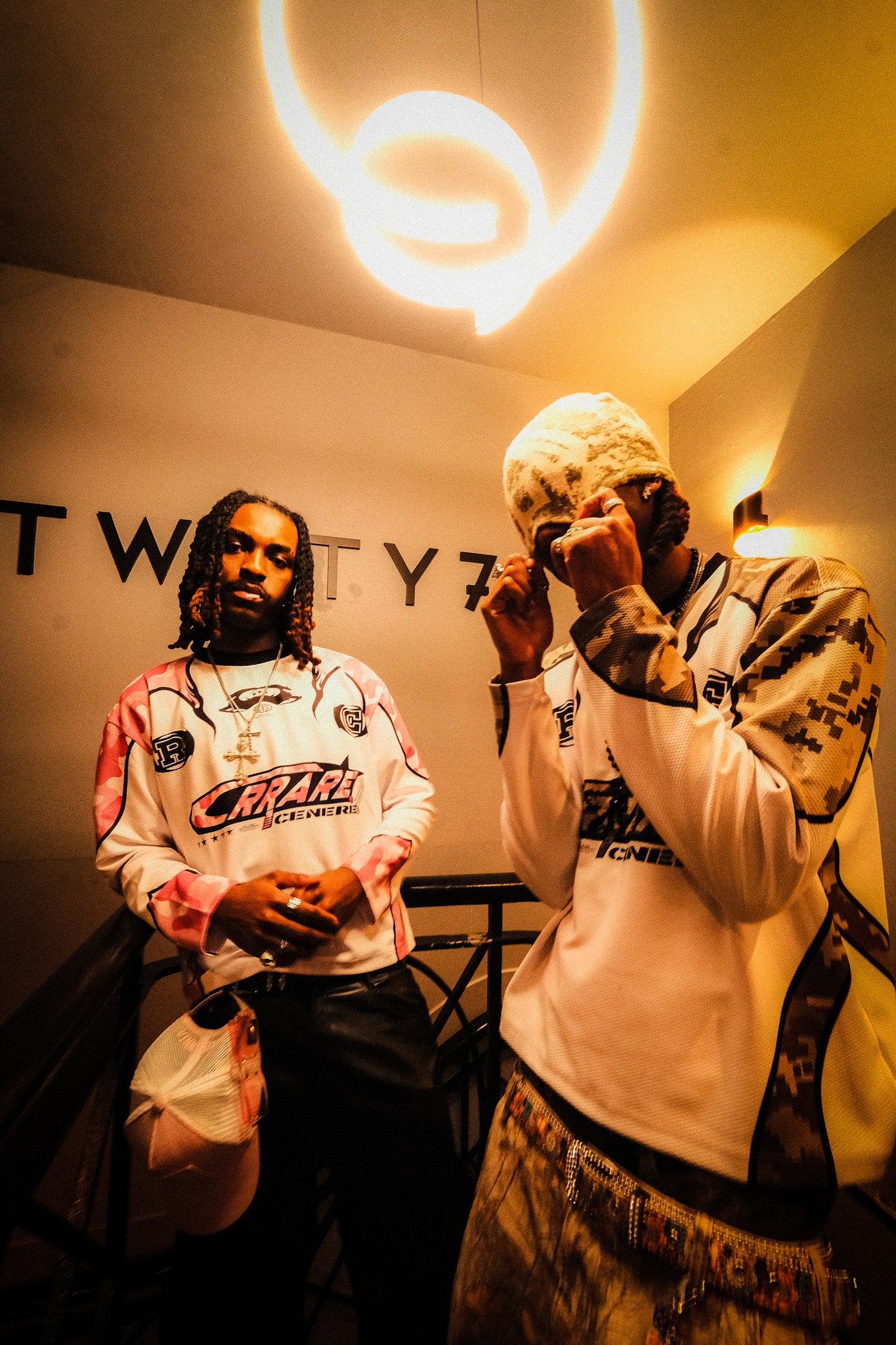 PINK CAMO LONG SLEEVE JERSEY