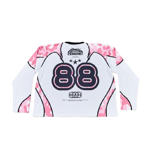 PINK CAMO LONG SLEEVE JERSEY