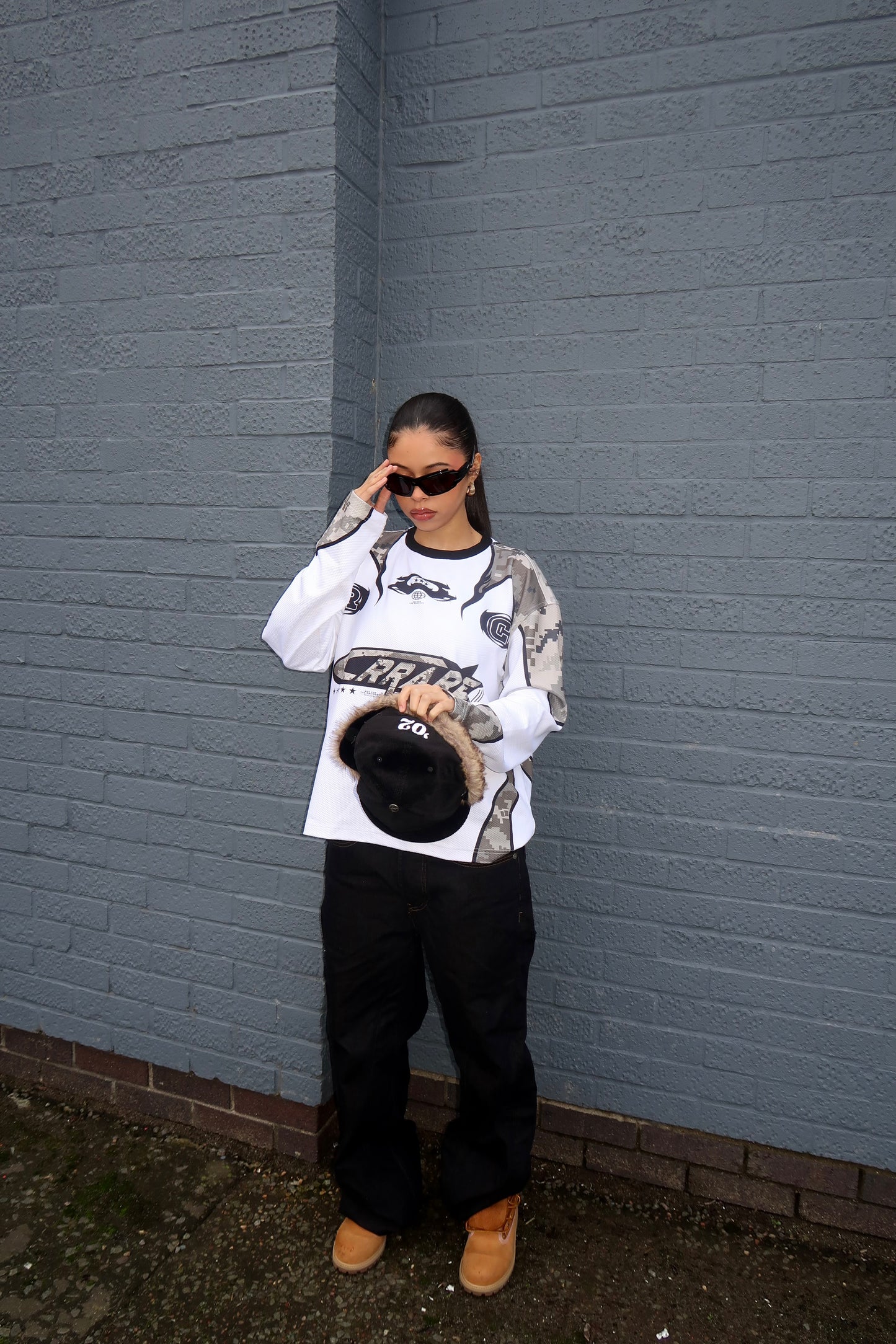 GREEN CAMO LONG SLEEVE JERSEY
